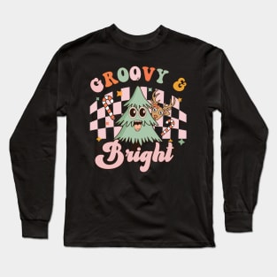 Groovy and bright funny christmas quote Long Sleeve T-Shirt